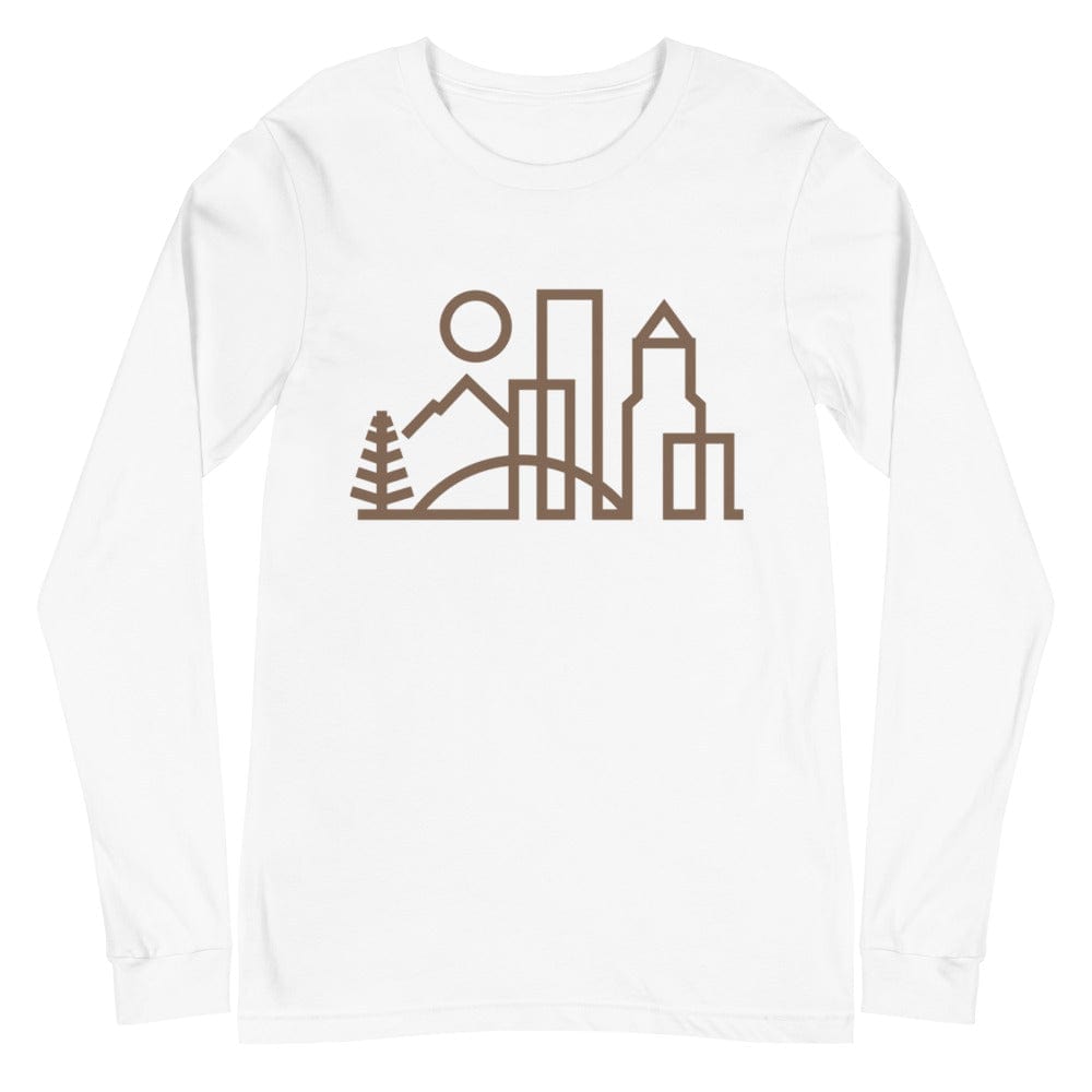 City Shirt Co Portland Urban Dweller White / XS