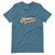 City Shirt Co Retro Memphis T-Shirt Heather Deep Teal / S