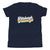 City Shirt Co Retro Pittsburgh Youth T-Shirt Navy / S