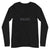 City Shirt Co Saint Paul City Comfort Long Sleeve T-Shirt Black Heather / XS