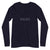 City Shirt Co Saint Paul City Comfort Long Sleeve T-Shirt Navy / XS