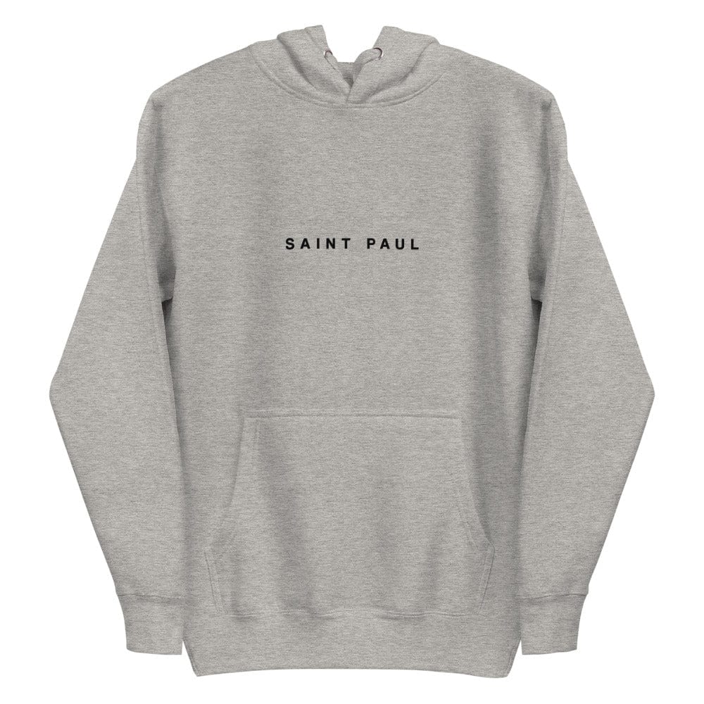 City Shirt Co Saint Paul Hoodie Carbon Grey / S