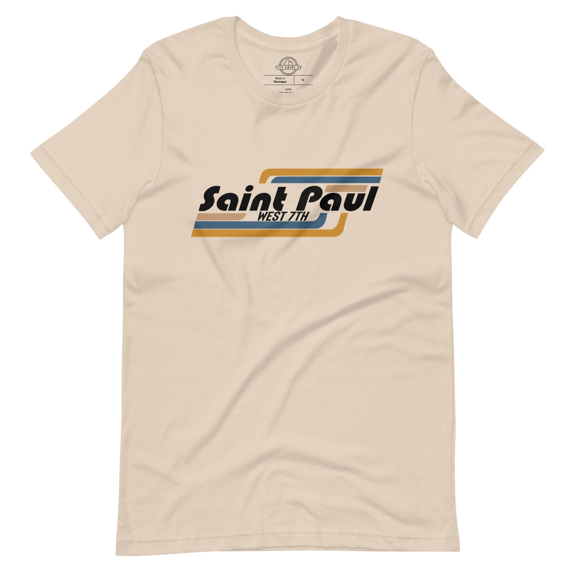 City Shirt Co Saint Paul | Neighborhood T Shirt Soft Cream / XS