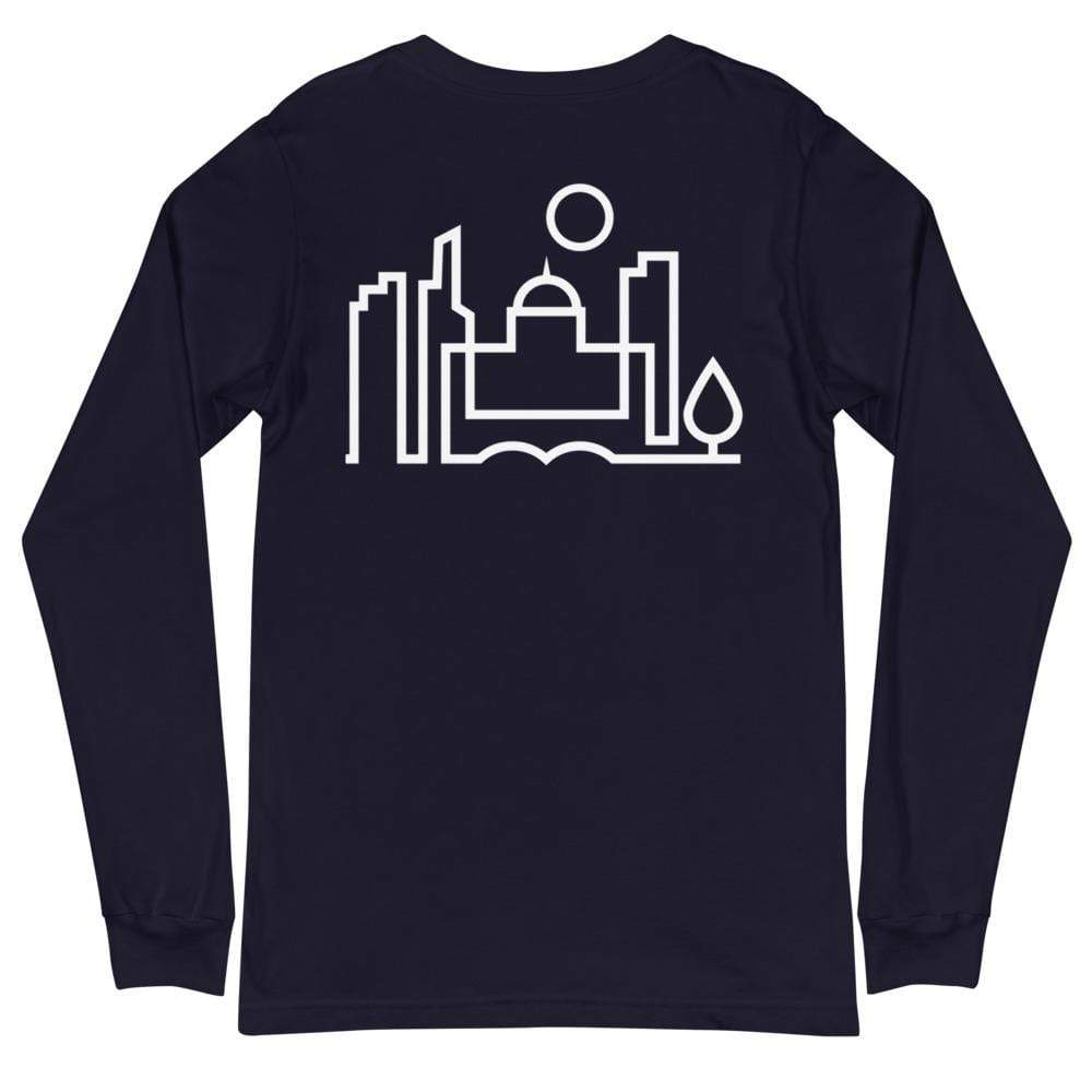 Saint Paul Urban Dweller Back Print Long Sleeve T-Shirt - Long Sleeve T-Shirt - City Shirt Co