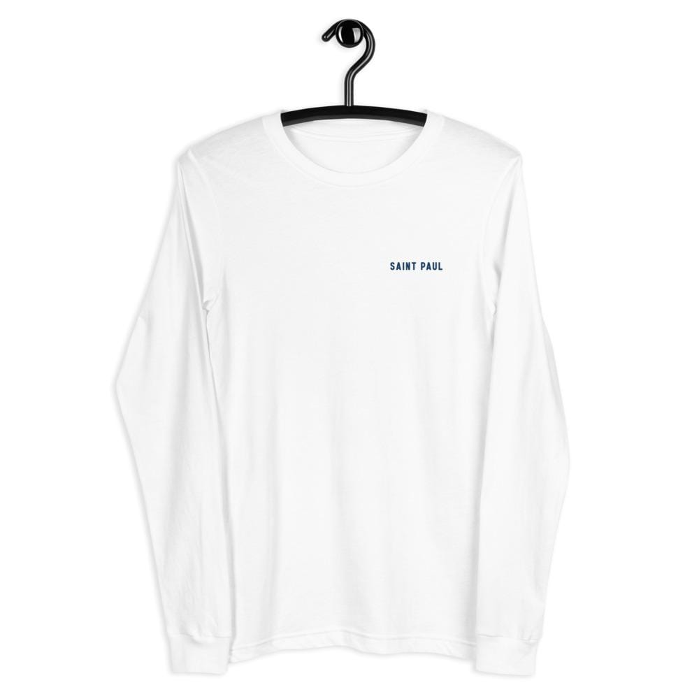 Saint Paul Urban Dweller Back Print Long Sleeve T-Shirt - Long Sleeve T-Shirt - City Shirt Co