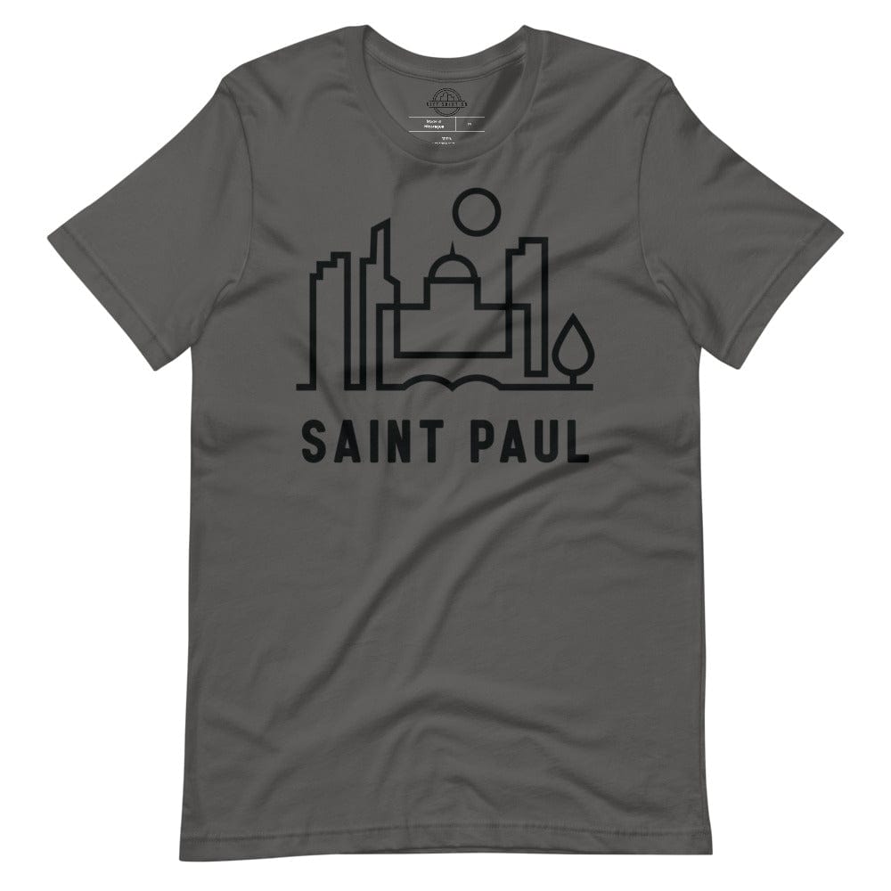 City Shirt Co Saint Paul Urban Dweller Tee Asphalt / S