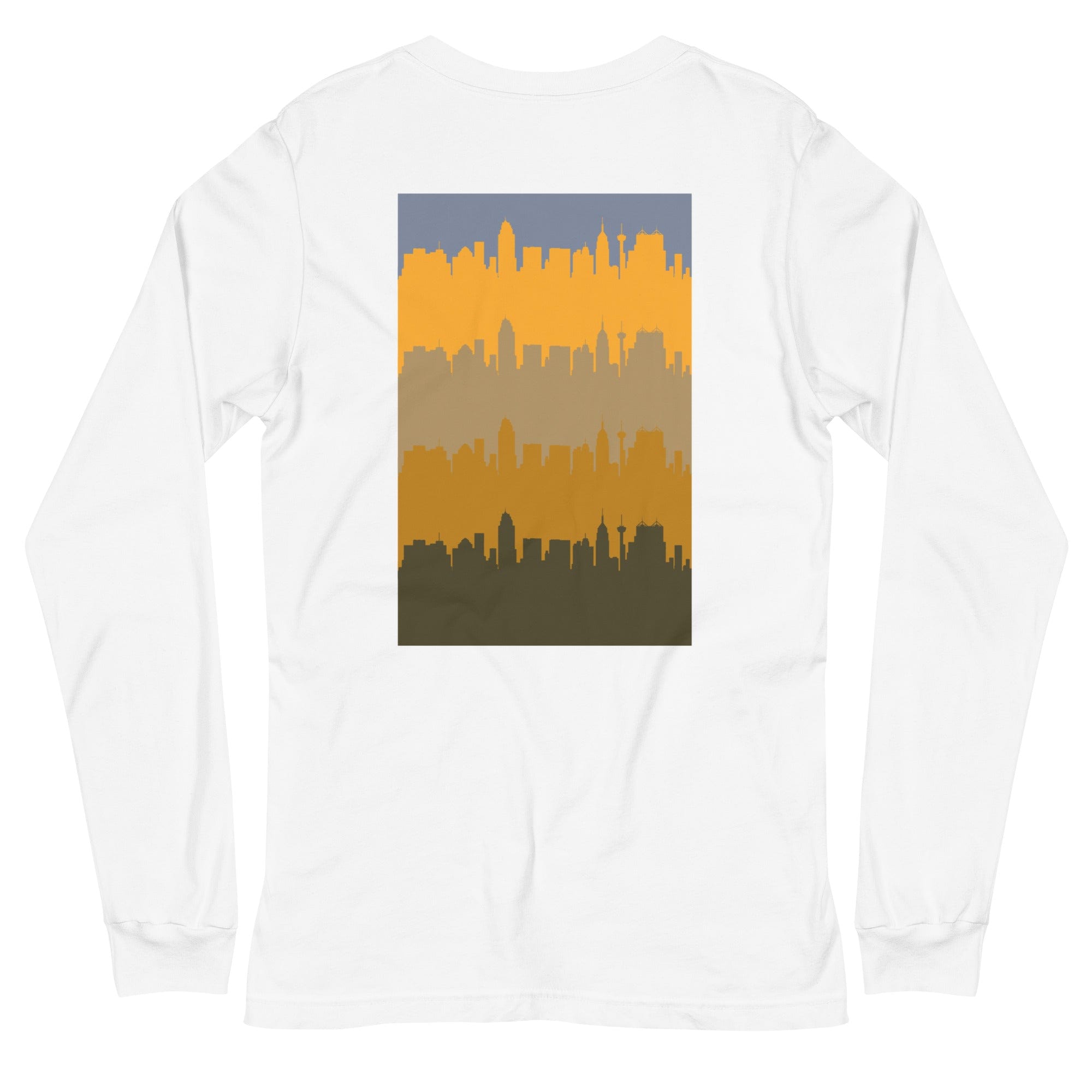 City Shirt Co San Antonio City Comfort Long Sleeve T-Shirt