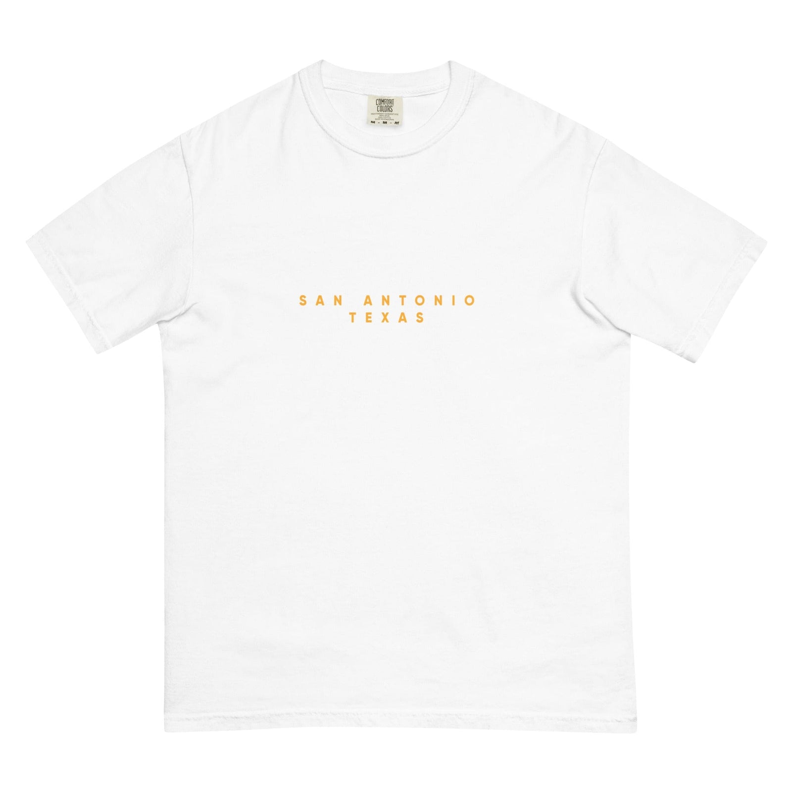 City Shirt Co San Antonio Comfort Colors T-Shirt White / S
