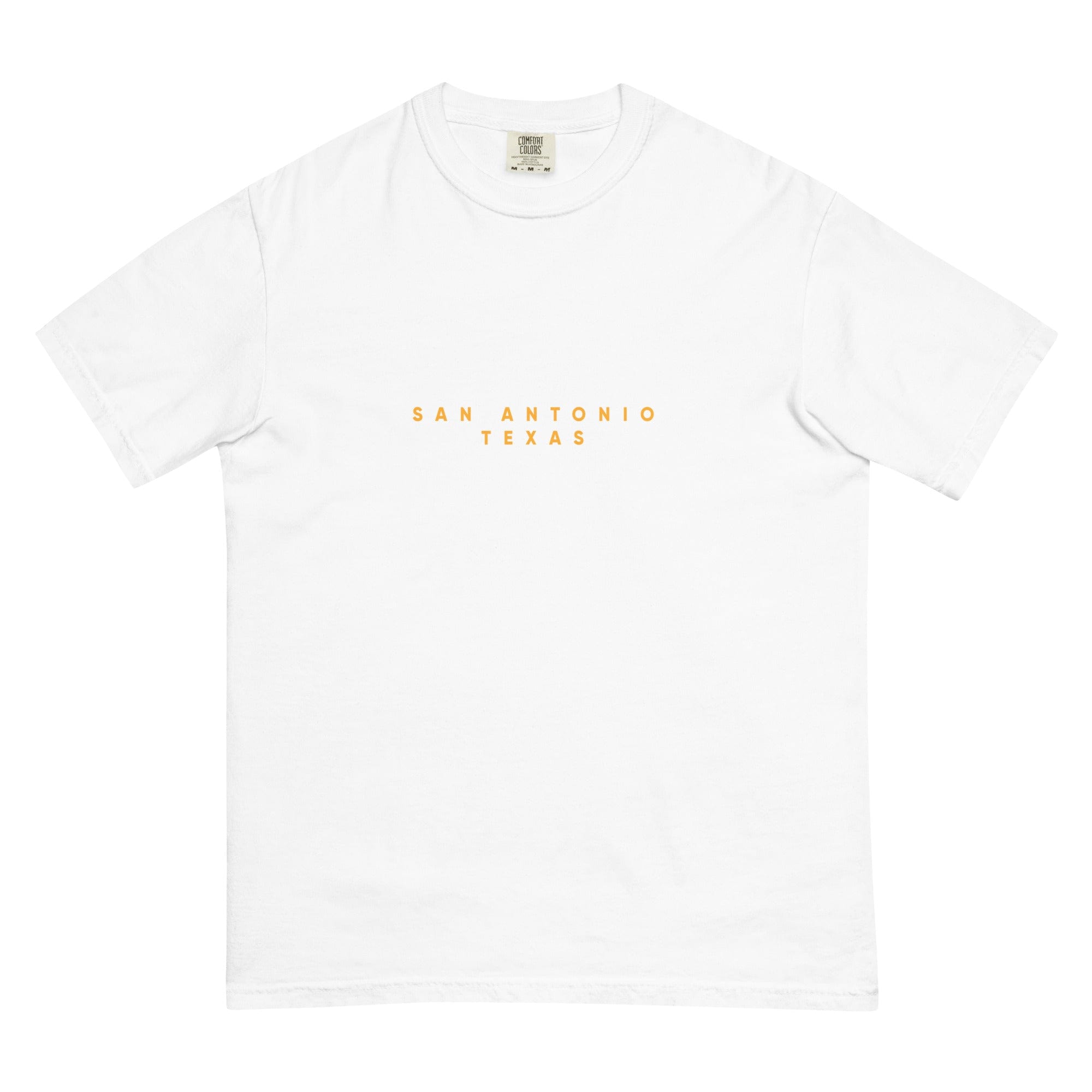 City Shirt Co San Antonio Comfort Colors T-Shirt White / S