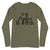 City Shirt Co San Antonio Urban Dweller Long Sleeve T-Shirt Military Green / XS