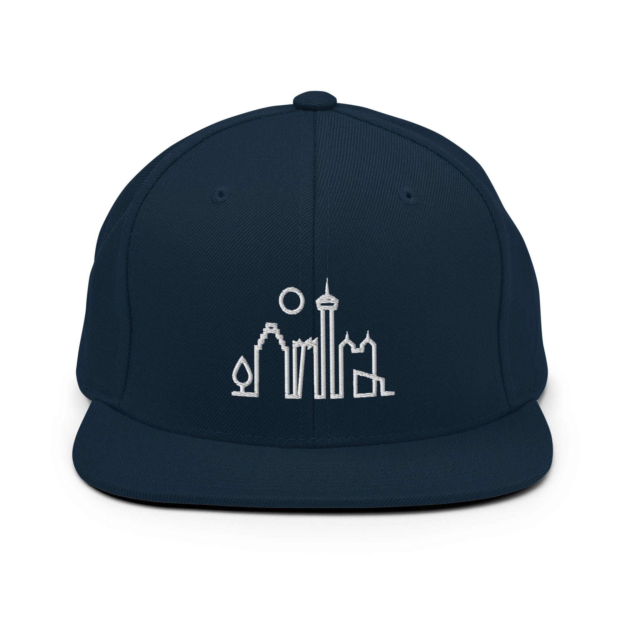 City Shirt Co San Antonio Urban Dweller Snapback Hat Dark Navy
