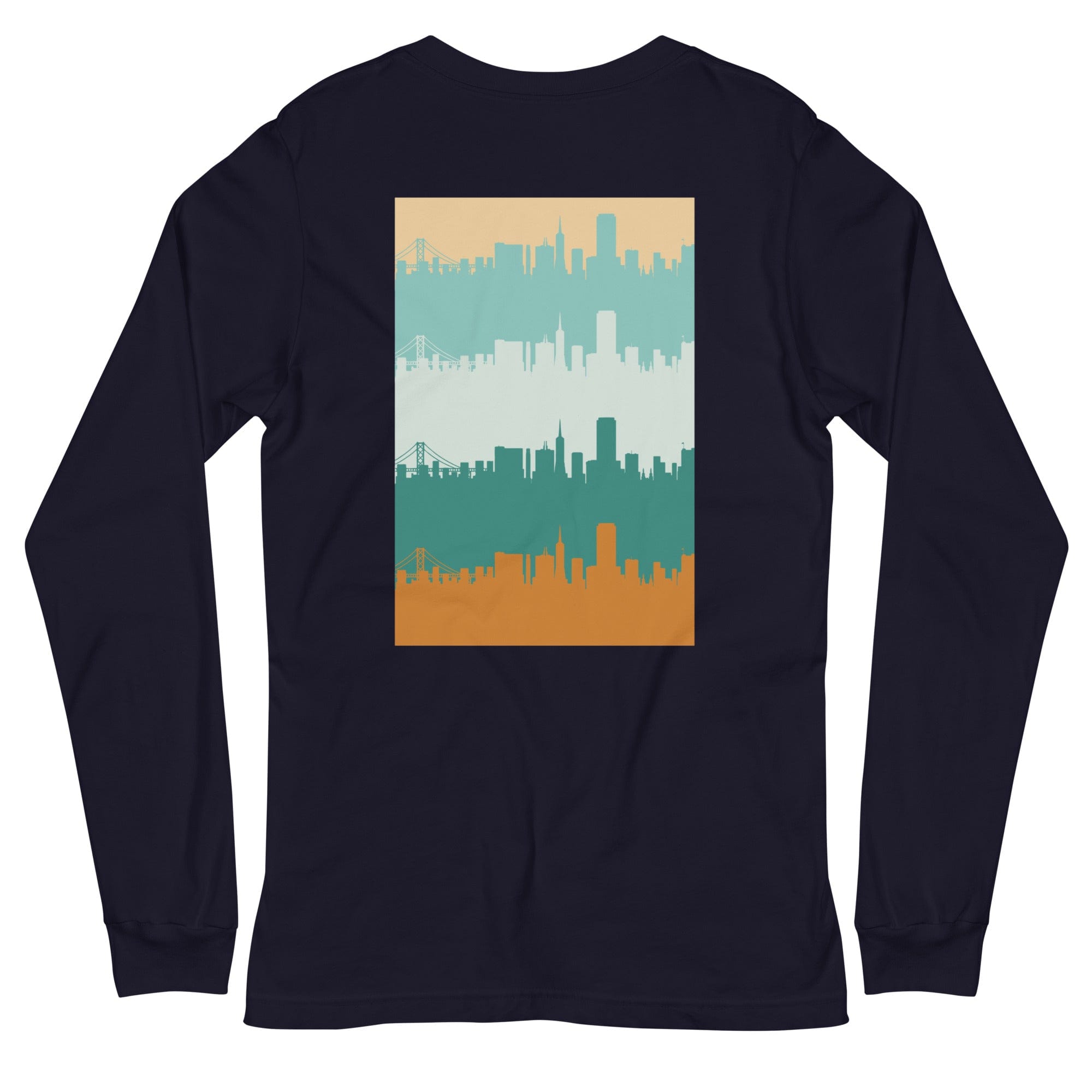 City Shirt Co San Francisco City Comfort Long Sleeve T-Shirt