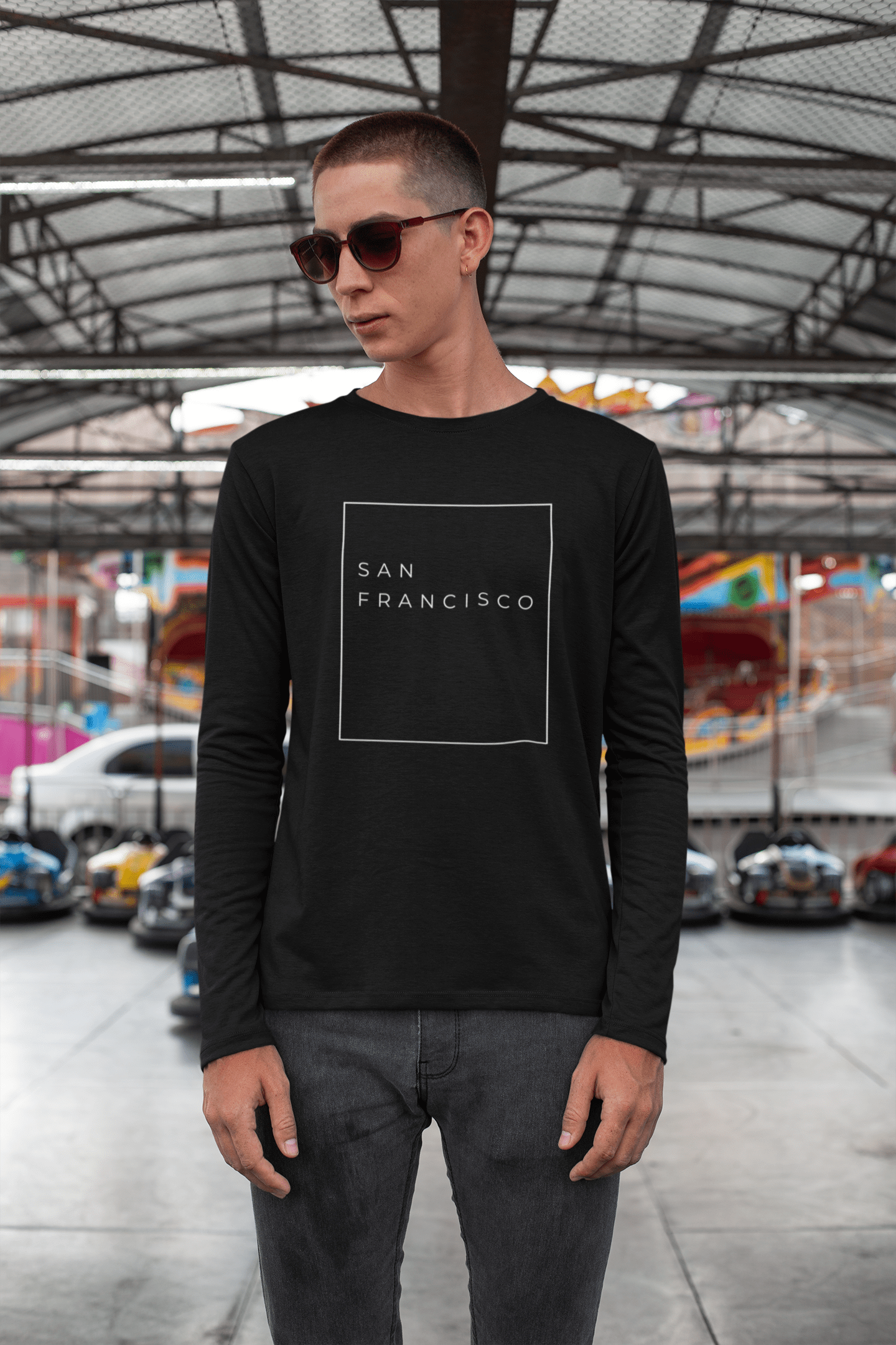 City Shirt Co San Francisco Essential Long Sleeve T-Shirt San Francisco Essential Long Sleeve T-Shirt | City Shirt Co