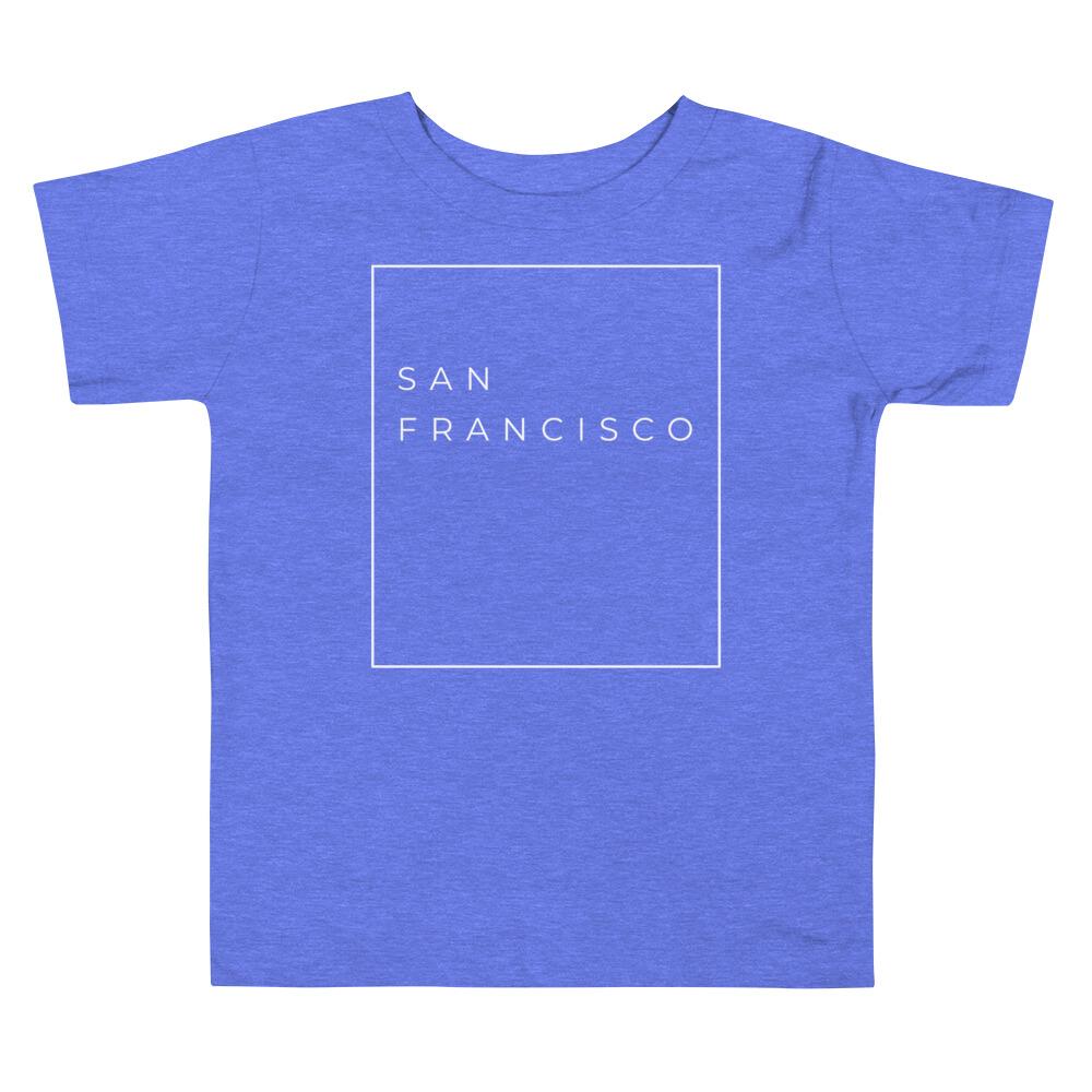 Baku Apparel San Francisco Down The Middle Kittle Kids Toddler T-Shirt