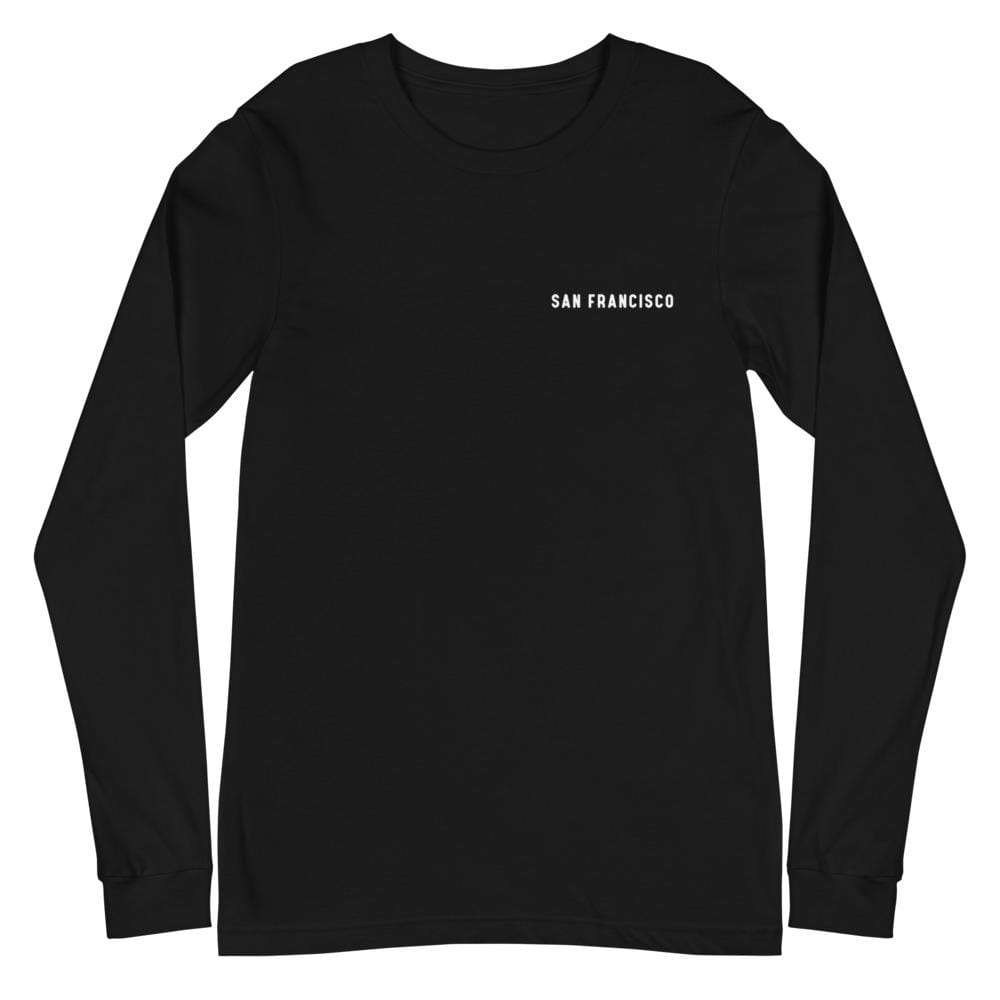 San Francisco Urban Dweller Back Print Long Sleeve T-Shirt - Long Sleeve T-Shirt - City Shirt Co