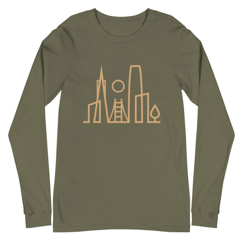 San Francisco Urban Dweller Long Sleeve T-Shirt - Long Sleeve T-Shirt - City Shirt Co