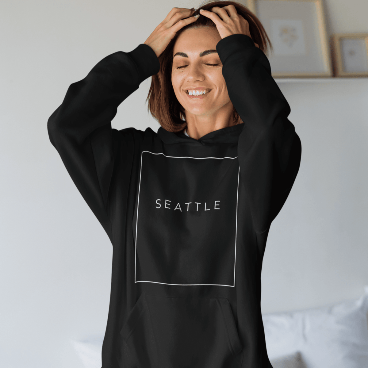 City Shirt Co Seattle Essential Hoodie Seattle Essential Hoodie | Washington Apparel | City Shirt Co