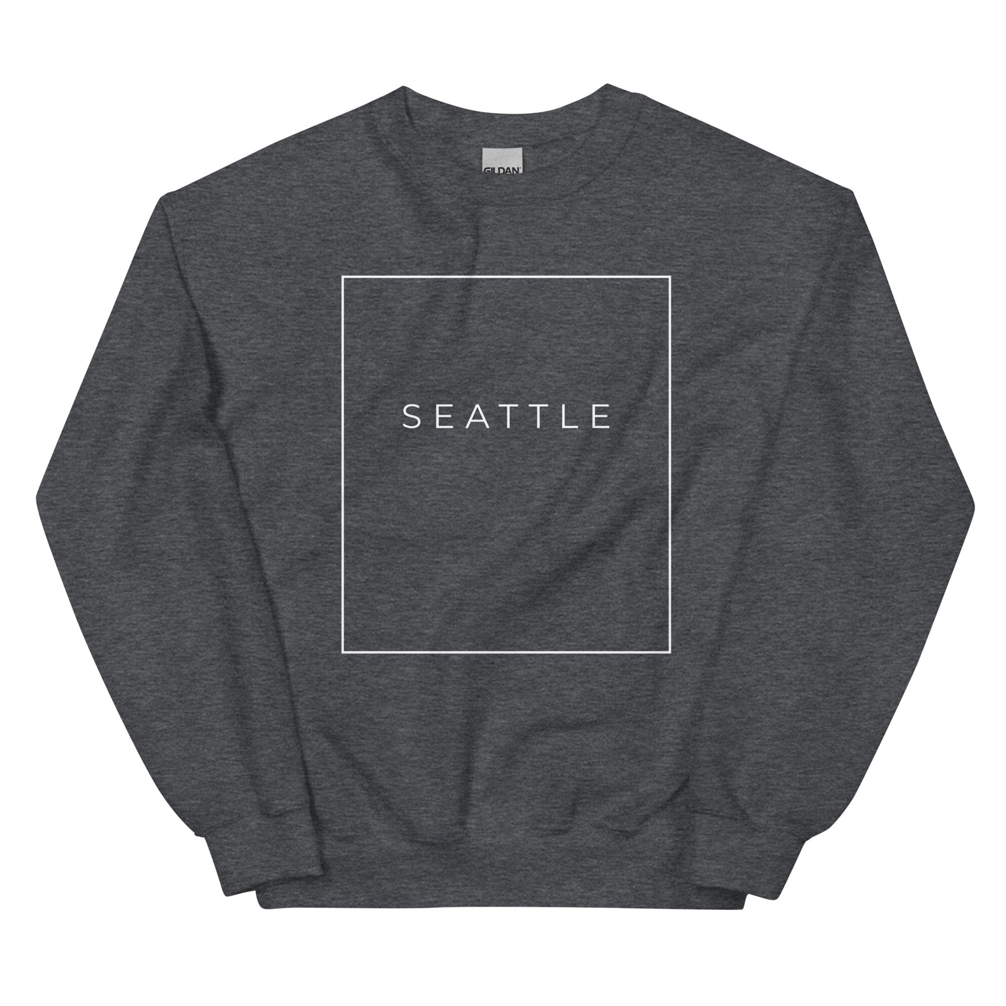 City Shirt Co Seattle Essential Sweatshirt Dark Heather / S