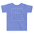 City Shirt Co Seattle Essential Toddler T-Shirt Heather Columbia Blue / 2T