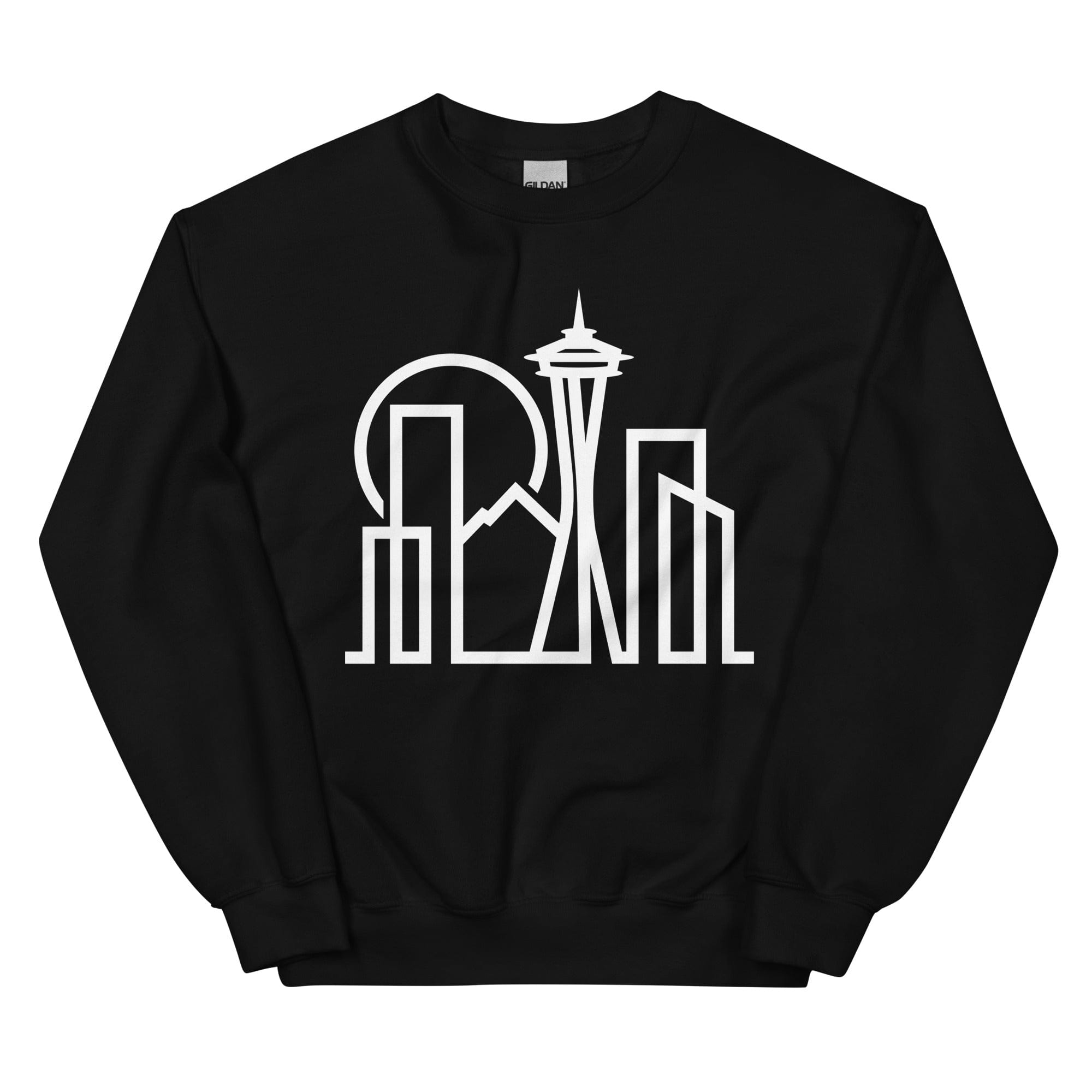 City Shirt Co Seattle Urban Dweller Sweatshirt Black / S