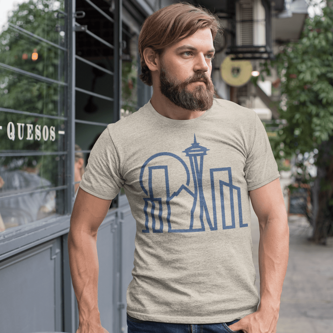 City Shirt Co Seattle Urban Dweller T-Shirt Seattle Urban Dweller T-Shirt | Washington Apparel | City Shirt Co