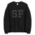 City Shirt Co SF San Francisco Crewneck Black / S