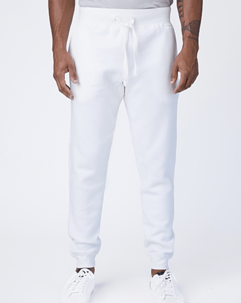 City Shirt Co Signature Joggers | White XS