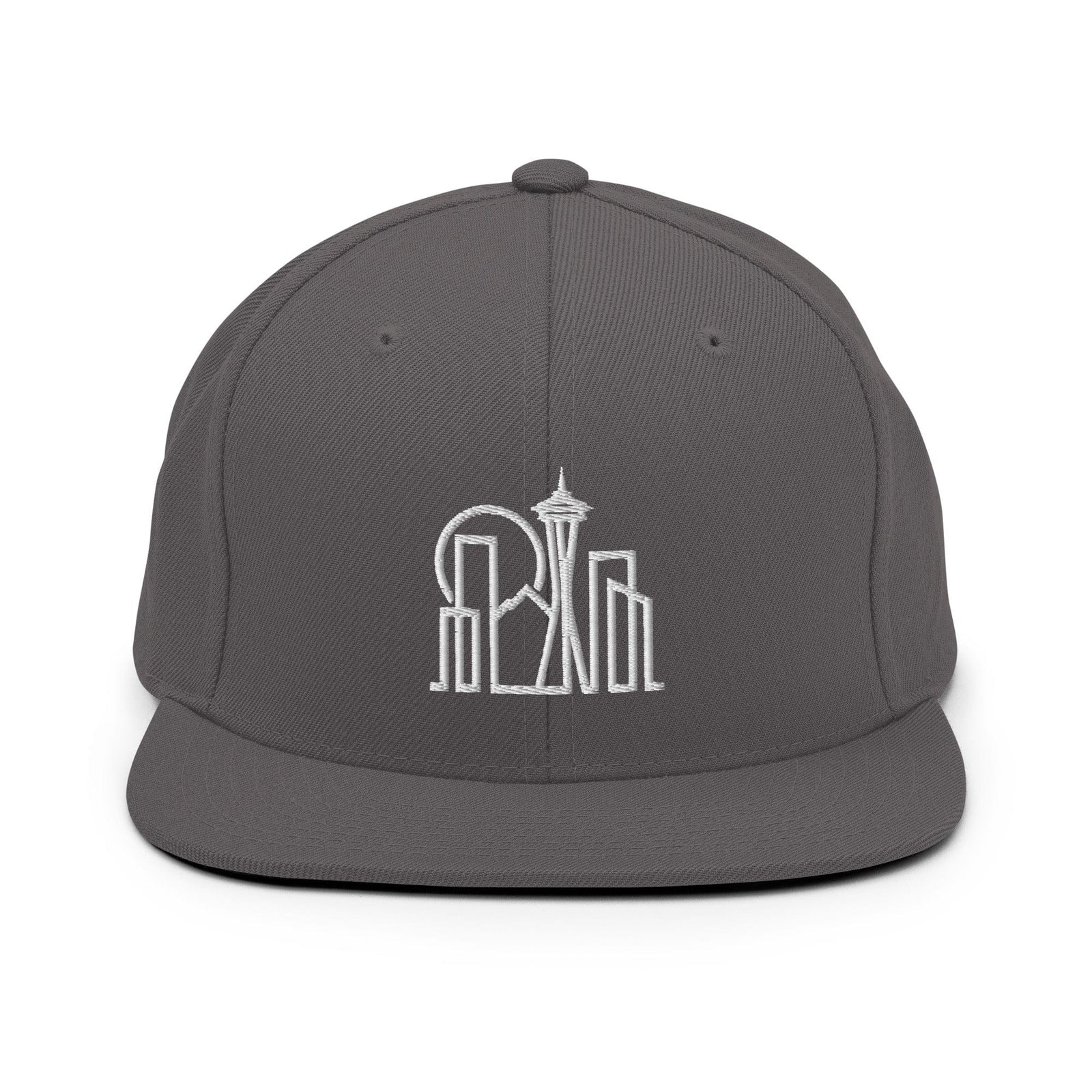 City Shirt Co Uran Dweller Snapback Hat Dark Grey
