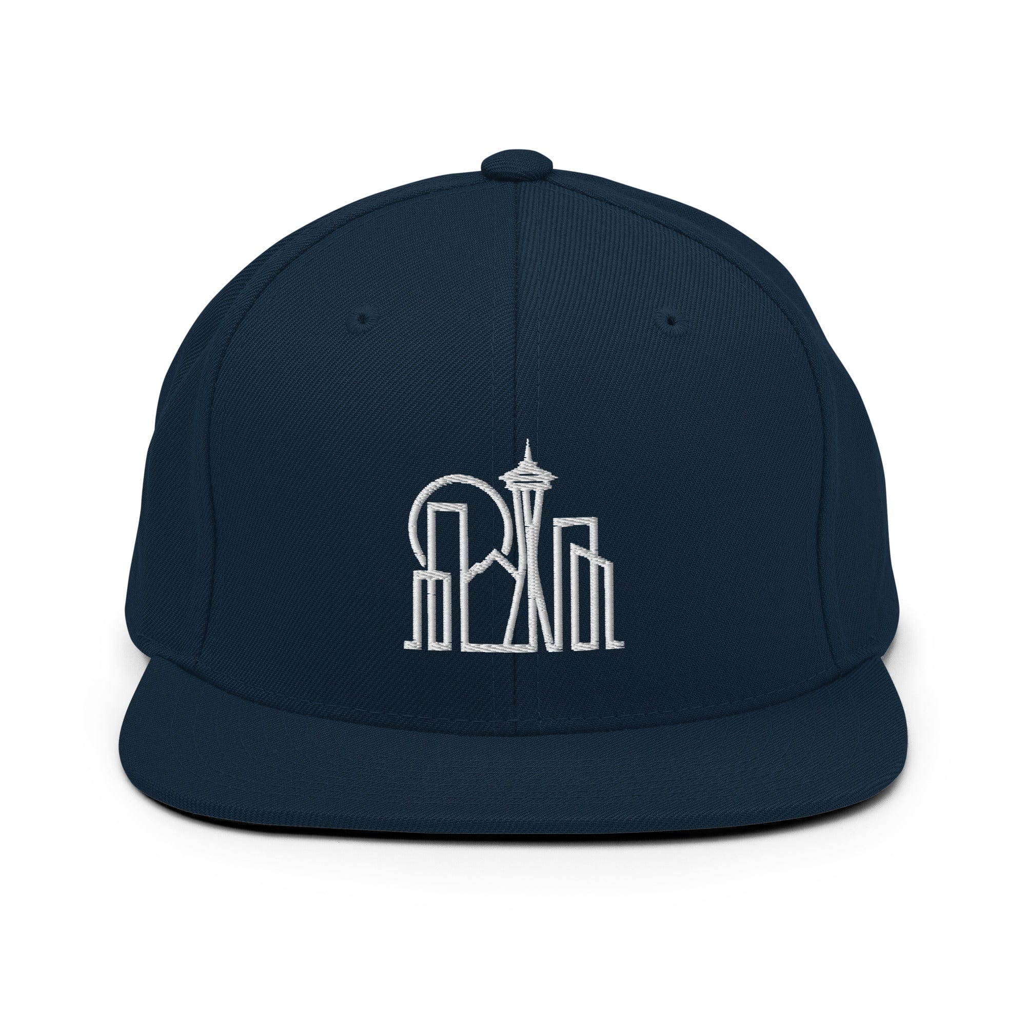 City Shirt Co Uran Dweller Snapback Hat Dark Navy