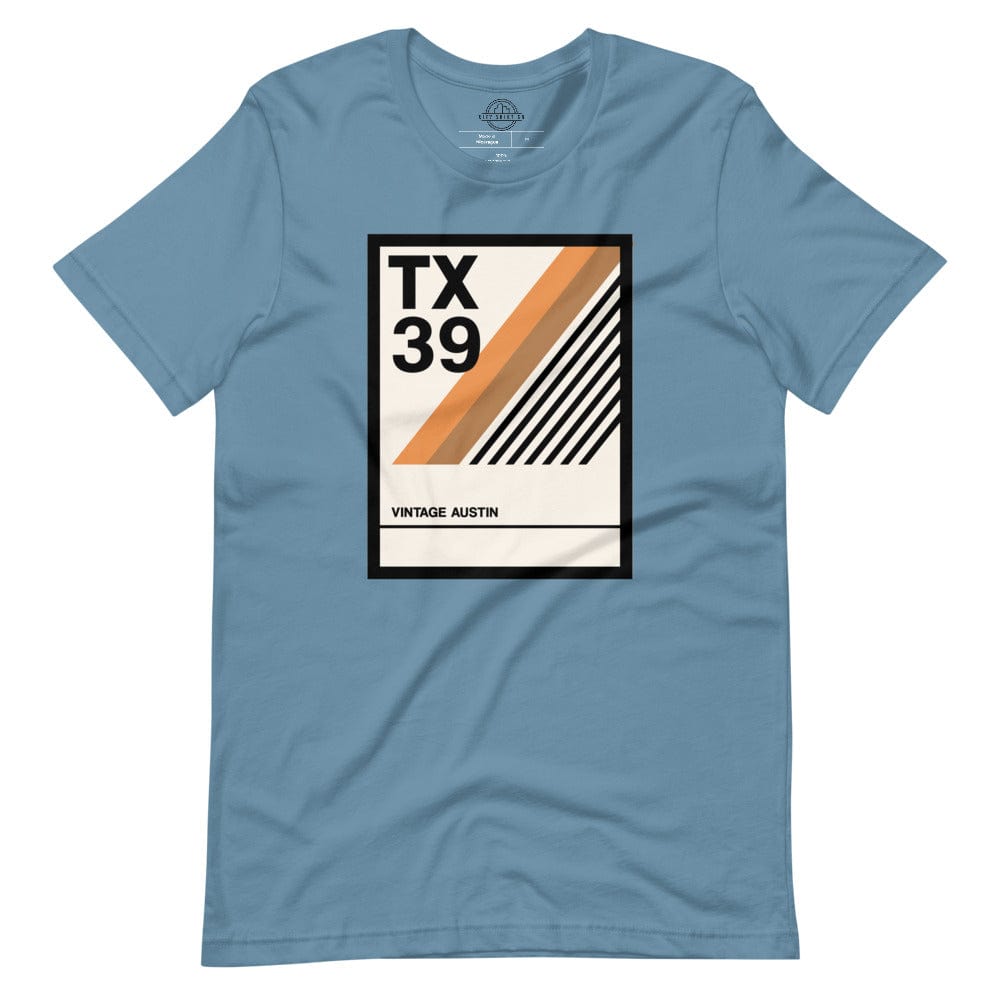 City Shirt Co Vintage Austin T-Shirt Steel Blue / S