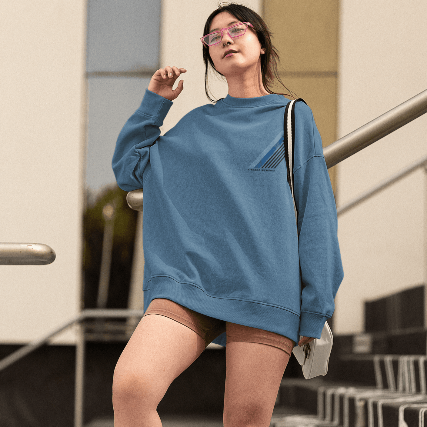 City Shirt Co Vintage Memphis Sweatshirt