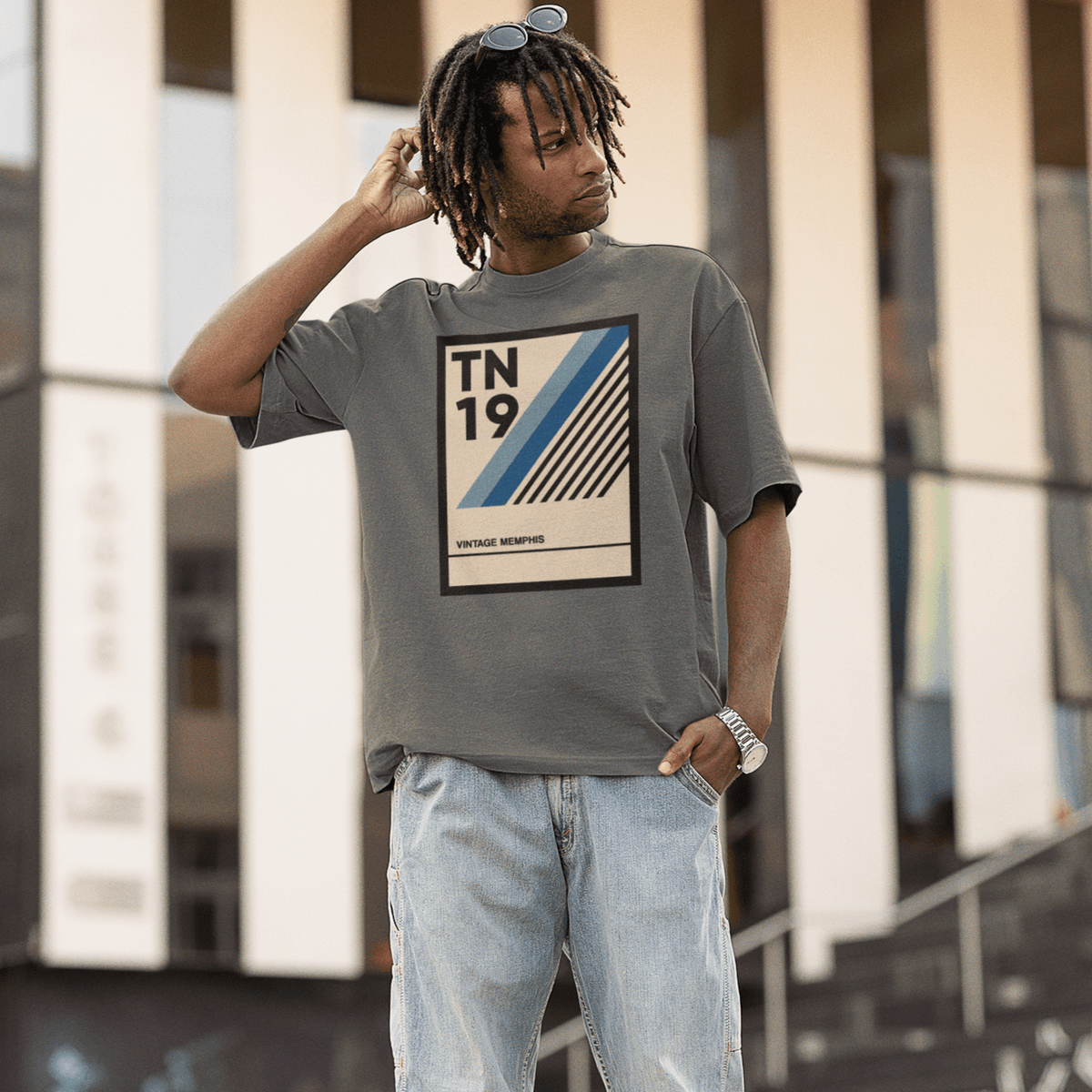 City Shirt Co Vintage Memphis T-Shirt