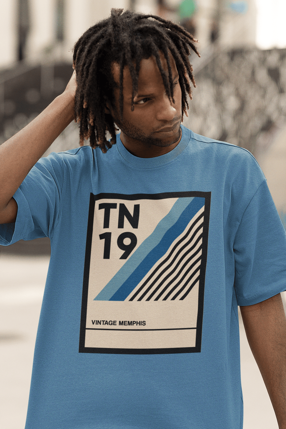 City Shirt Co Vintage Memphis T-Shirt