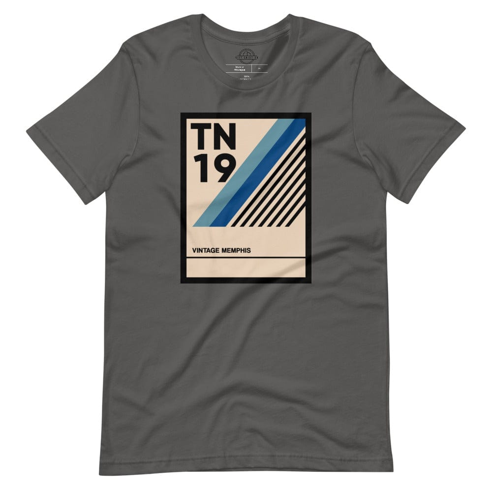 City Shirt Co Vintage Memphis T-Shirt Asphalt / S