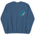 City Shirt Co Vintage Miami Sweatshirt Indigo Blue / S