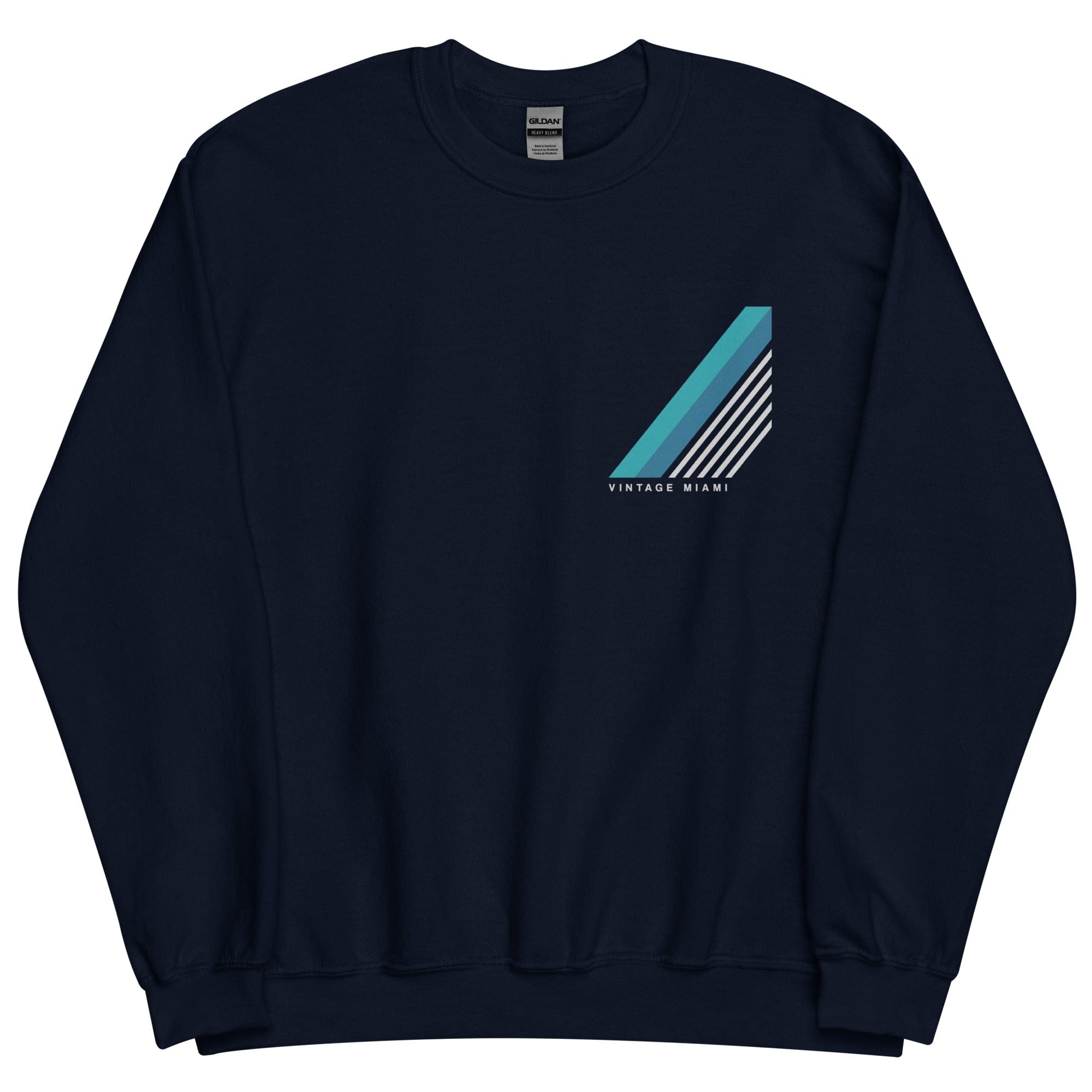 City Shirt Co Vintage Miami Sweatshirt Navy / S