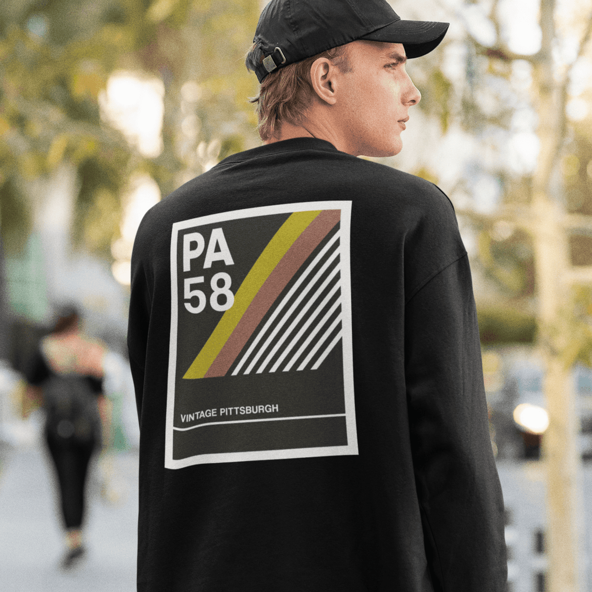 City Shirt Co Vintage Pittsburgh Sweatshirt