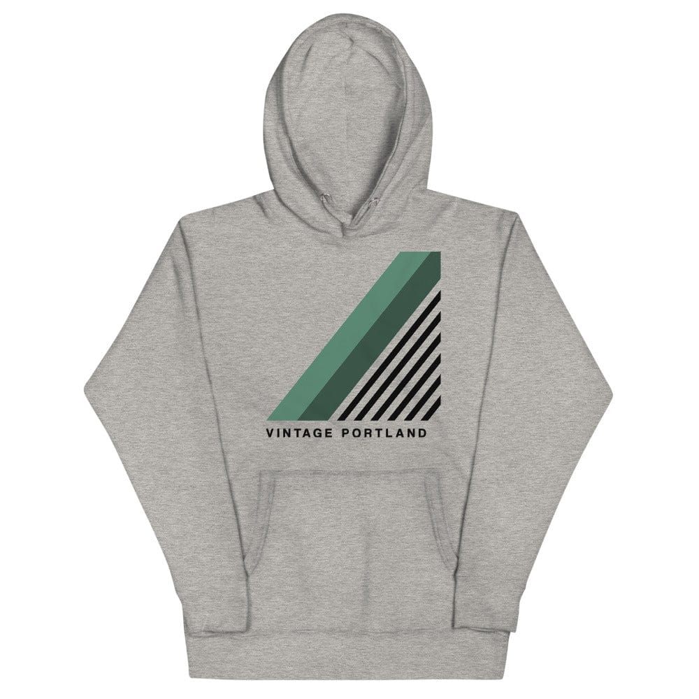 City Shirt Co Vintage Portland Hoodie Carbon Grey / S