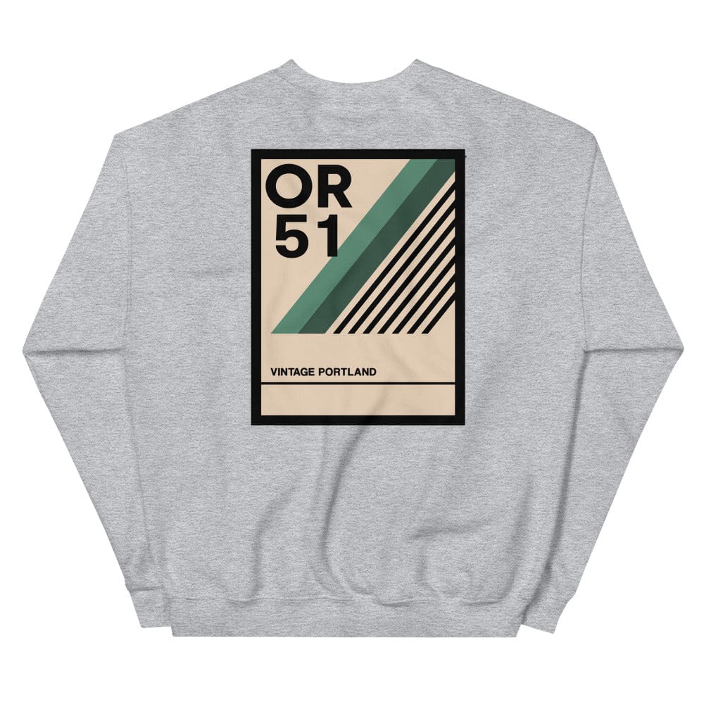 City Shirt Co Vintage Portland Sweatshirt