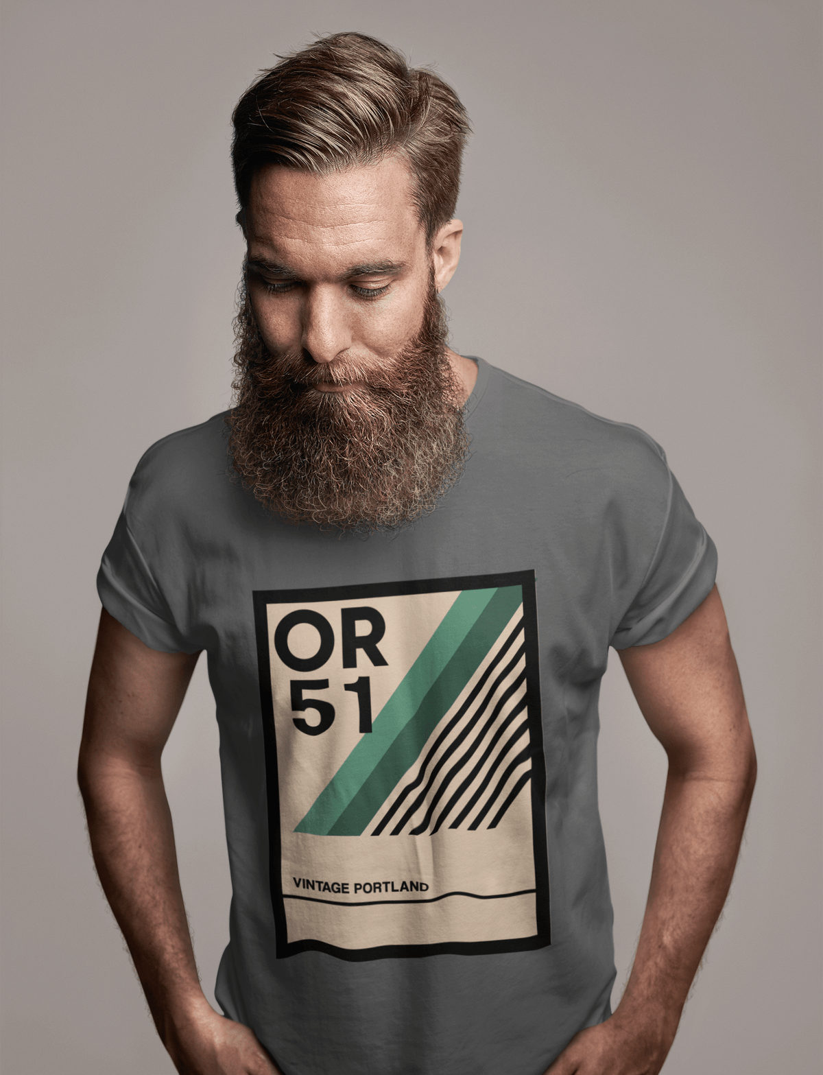 City Shirt Co Vintage Portland T-Shirt