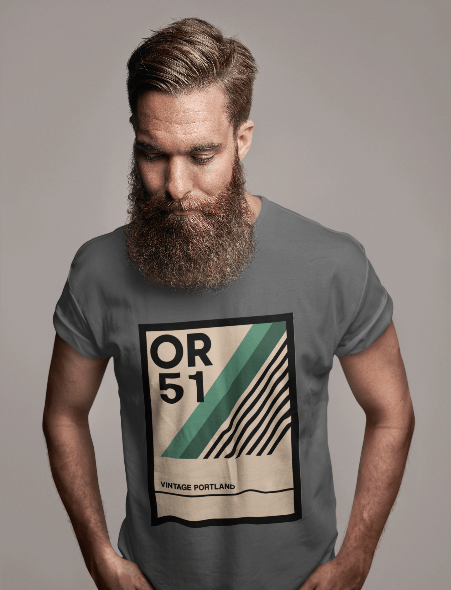 City Shirt Co Vintage Portland T-Shirt