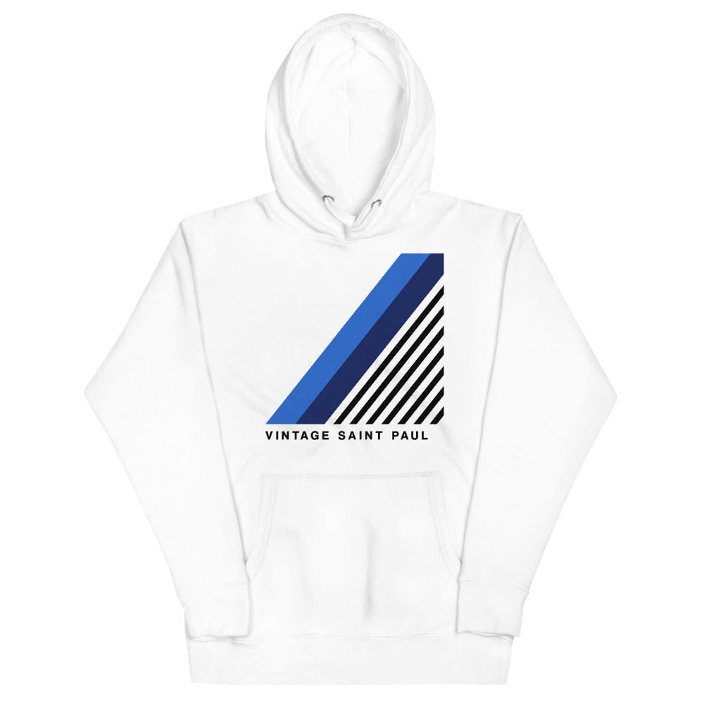 City Shirt Co Vintage Saint Paul Hoodie White / S
