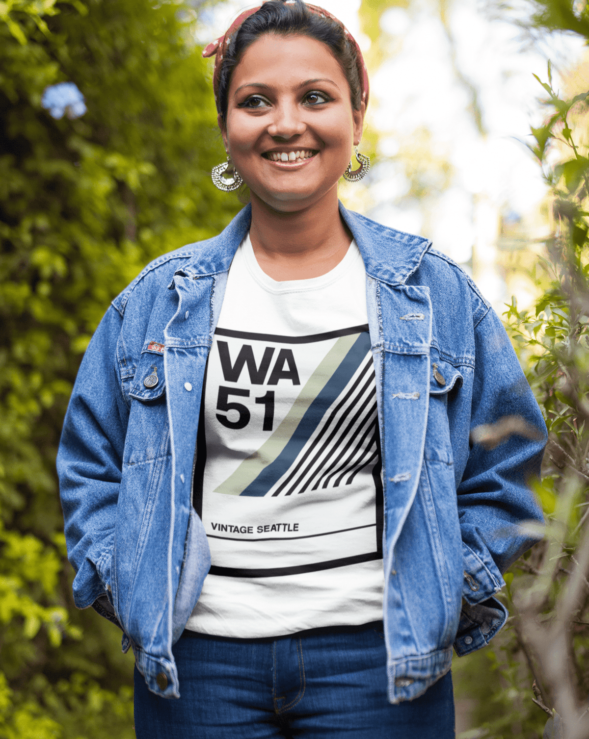 City Shirt Co Vintage Seattle T-Shirt